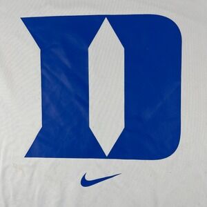 Nike Mens L Blue Duke Blue Devils Long Sleeve Dri-FIT Elite Shirt